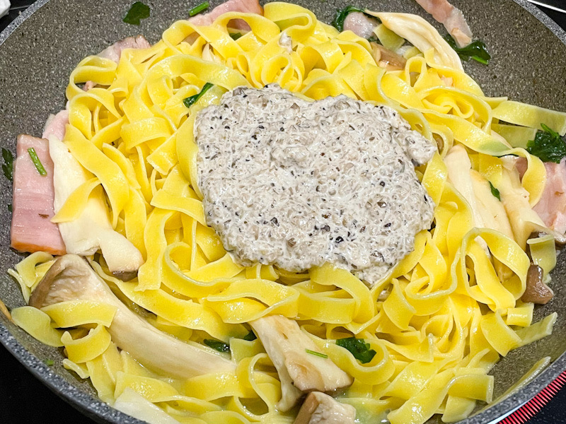 mushroom cream pasta26