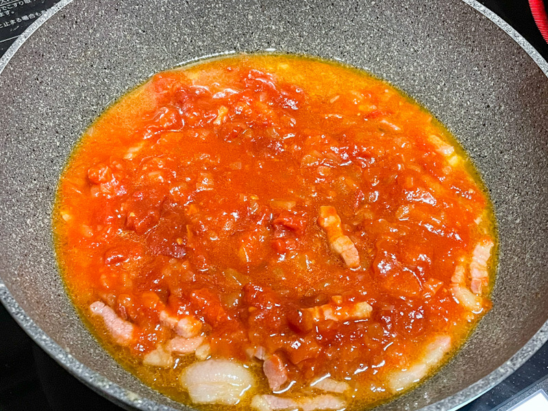 tomato pasta with mascarpone mousse14